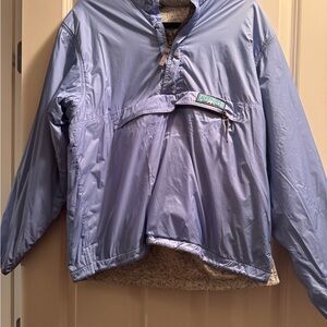 Lauren James Light Lavender Pullover Windbreaker Jacket